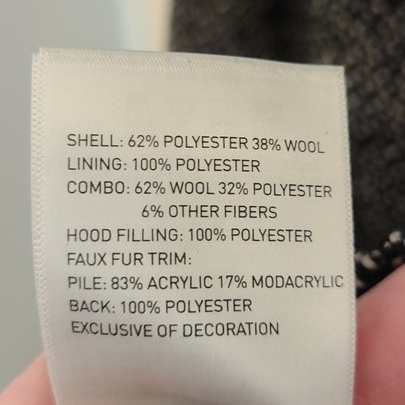 Laundry by Shelli Segal Wool blend winter jacket - Picture 8 of 9